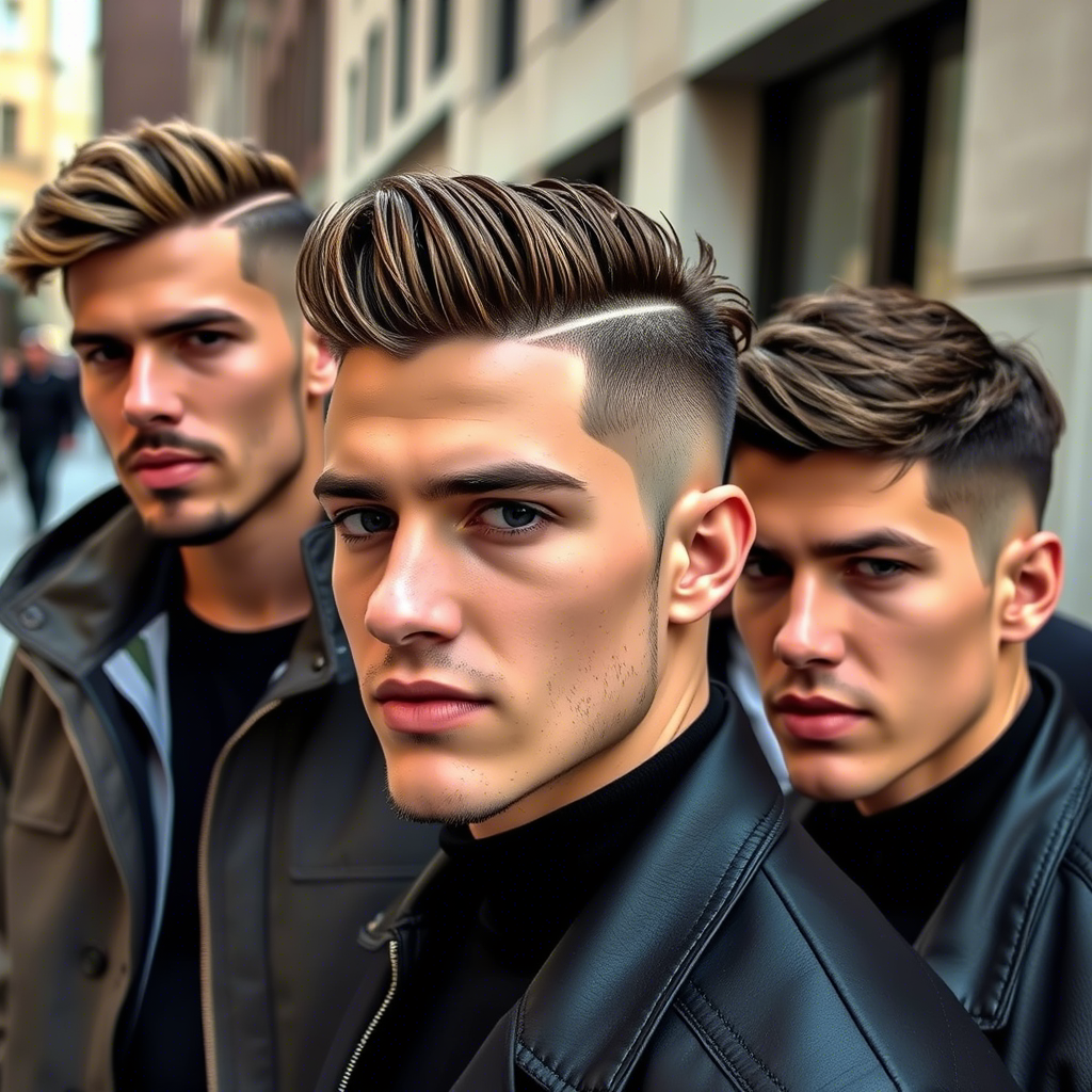 fade short hairstyles for men