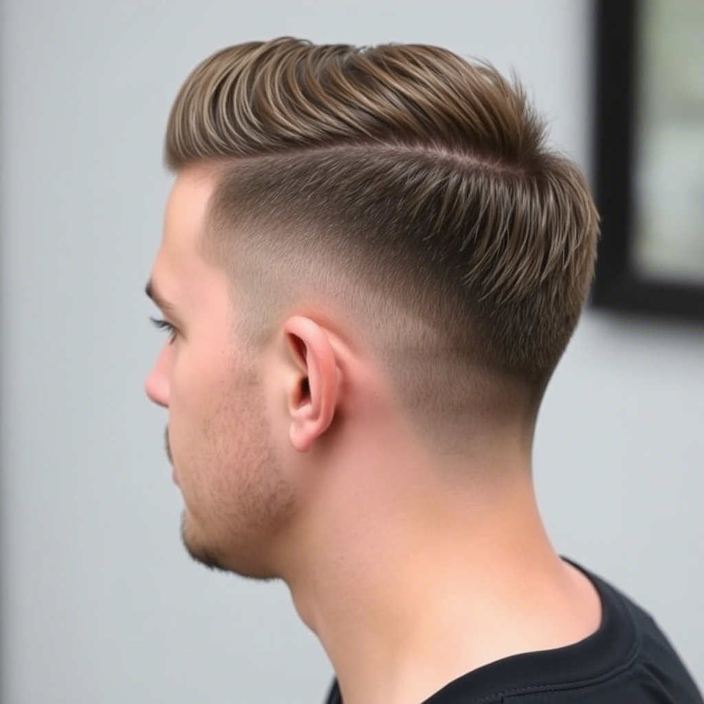 fade short hairstyles for men