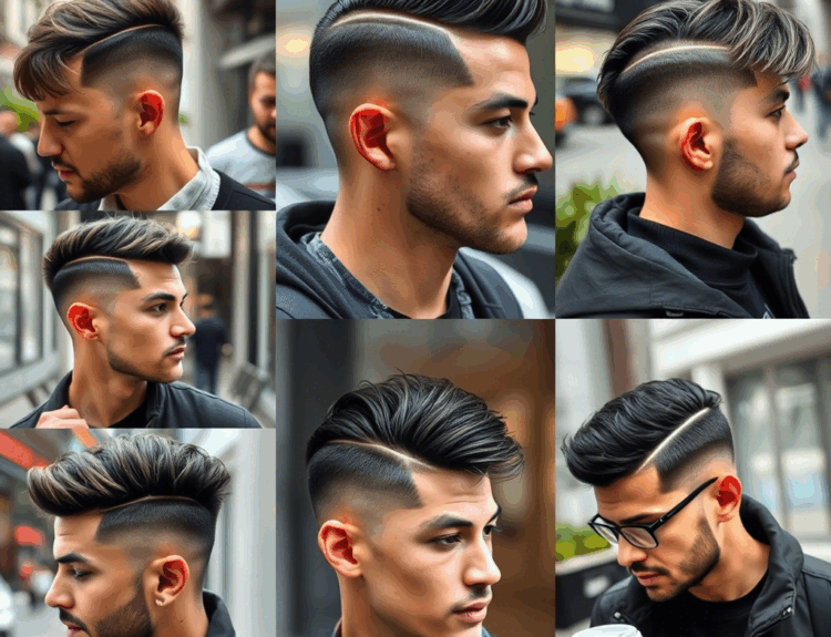 fade short hairstyles for men