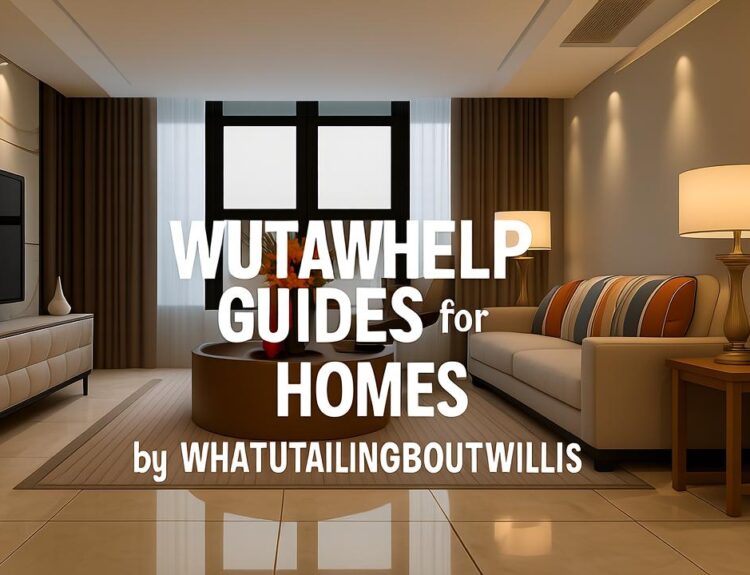 Wutawhelp Guides for Homes by Whatutalkingboutwillis