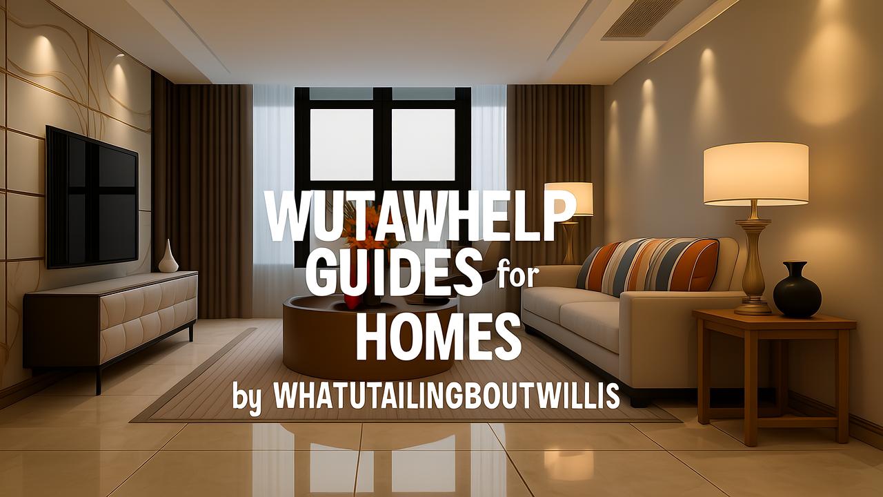 Wutawhelp Guides for Homes by Whatutalkingboutwillis