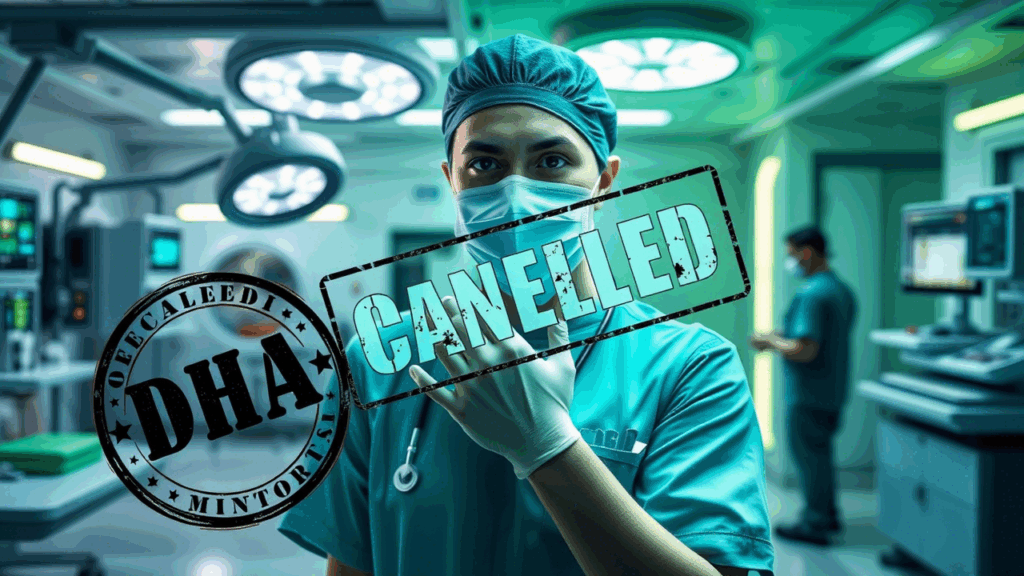DHA Cancels OuraRing Biomet
