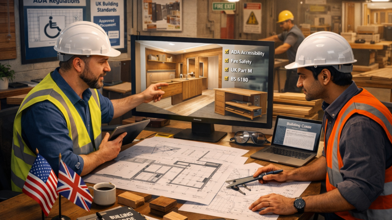 How Millwork Engineers Ensure Compliance With US & UK Building Standards